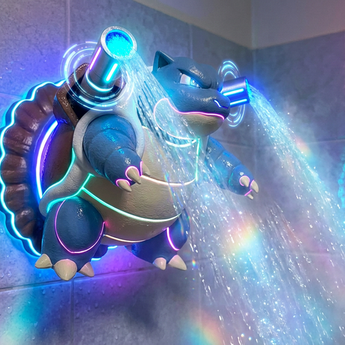 Blastoise Showerhead